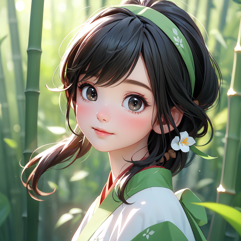 00645-1184777625-BFcutegirl,1girl,brown eyes,bust,black hair,hanfu,hair band,hair ornaments,white,green,bamboo forest,exquisite and beautiful fac.png